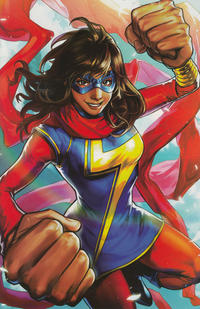 Cover Thumbnail for Magnificent Ms. Marvel (Marvel, 2019 series) #3 (60) [Sujin Jo 'Marvel Battle Lines']
