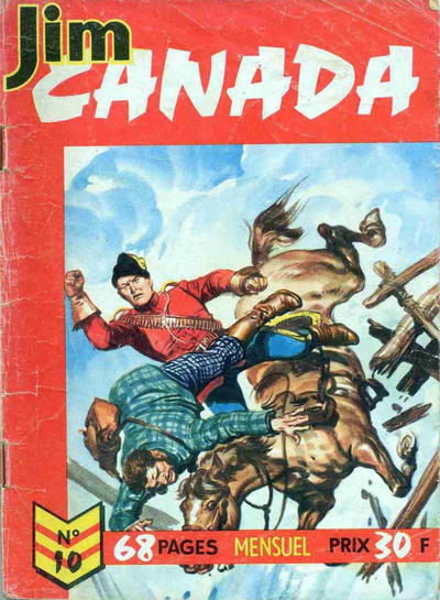 Cover for Jim Canada (Impéria, 1958 series) #10