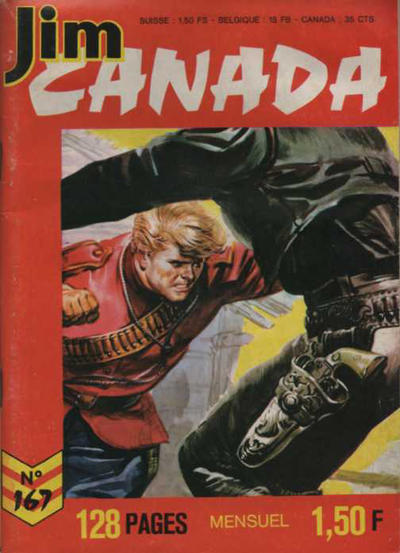 Cover for Jim Canada (Impéria, 1958 series) #167