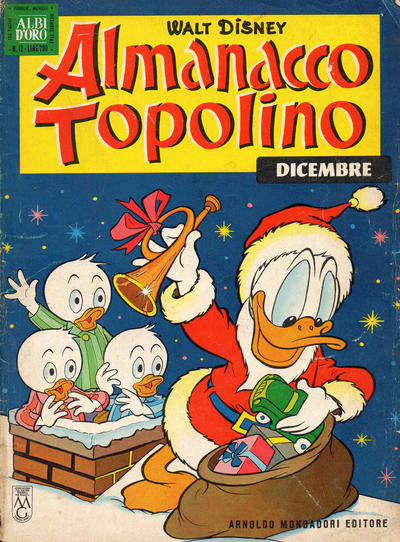 Cover for Almanacco Topolino (Mondadori, 1957 series) #72