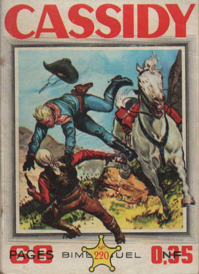Cover for Cassidy (Impéria, 1957 series) #220