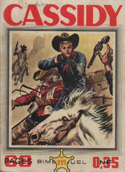 Cover for Cassidy (Impéria, 1957 series) #221