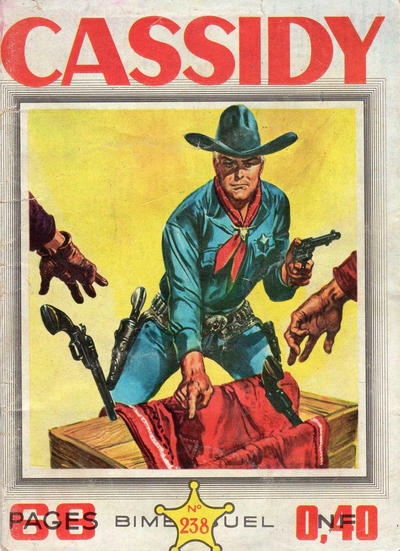 Cover for Cassidy (Impéria, 1957 series) #238