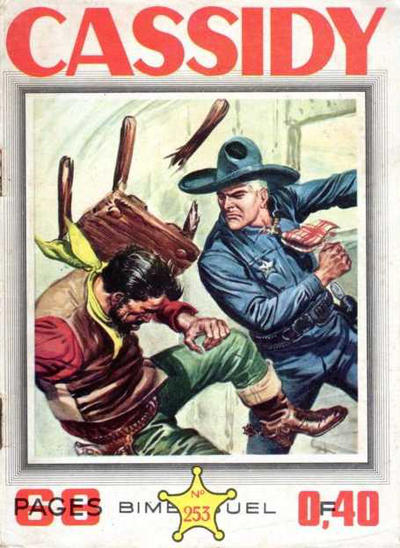 Cover for Cassidy (Impéria, 1957 series) #253