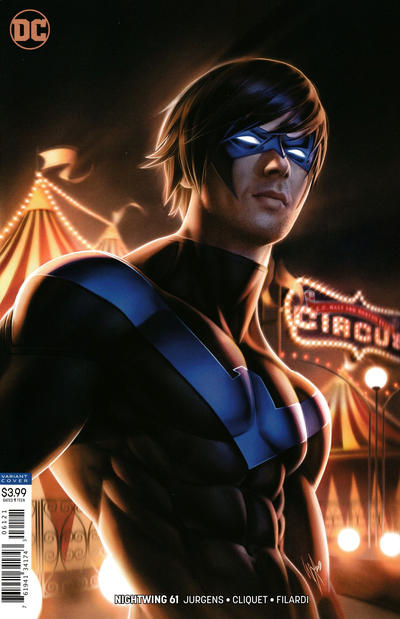 Cover for Nightwing (DC, 2016 series) #61 [Warren Louw Cover]