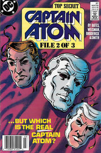 Cover for Captain Atom (DC, 1987 series) #27 [Newsstand]