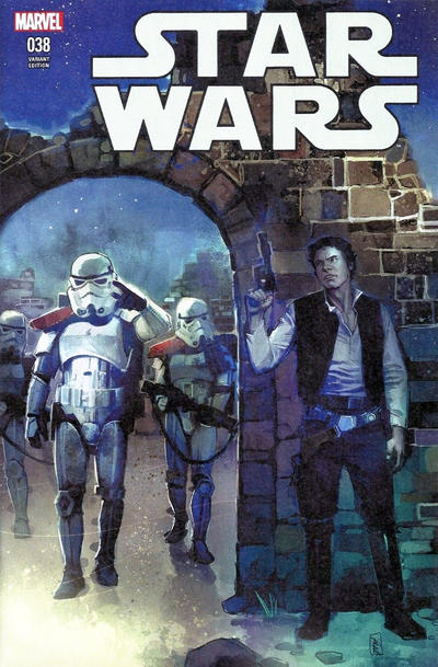 Cover for Star Wars (Marvel, 2015 series) #38 [Jesse James Comics eBay Exclusive - Rod Reis]