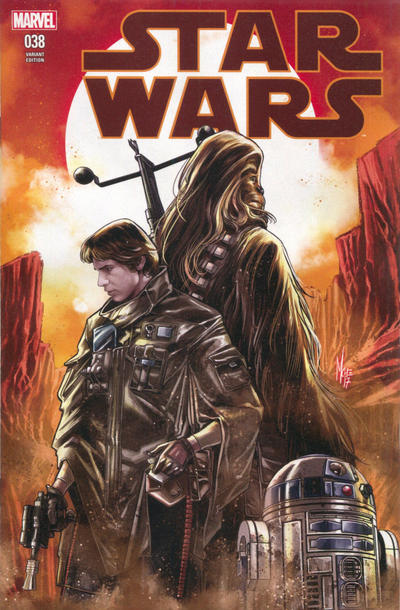 Cover for Star Wars (Marvel, 2015 series) #38 [Marco Checchetto Exclusive]