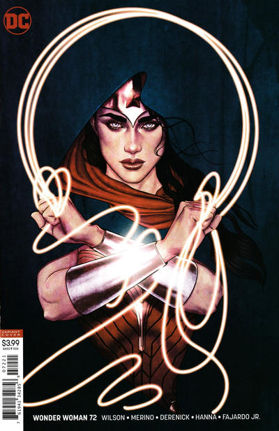 Cover for Wonder Woman (DC, 2016 series) #72 [Jenny Frison Variant Cover]