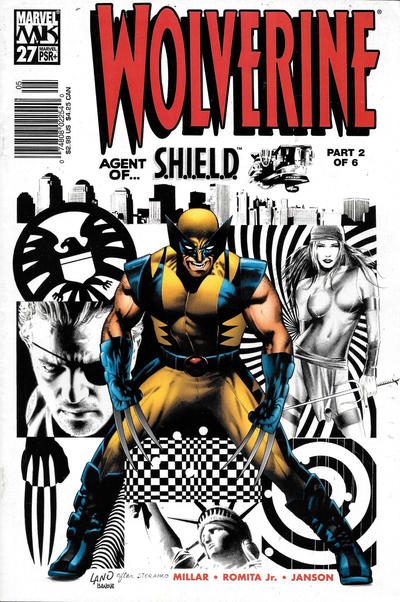 Cover for Wolverine (Marvel, 2003 series) #27 [Newsstand]