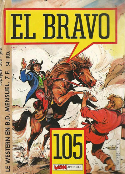 Cover for El Bravo (Mon Journal, 1977 series) #105