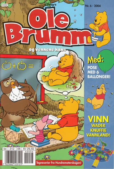 Cover for Ole Brumm (Hjemmet / Egmont, 1981 series) #6/2004