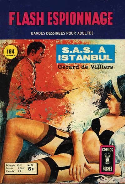 Cover for Flash Espionnage (Arédit-Artima, 1966 series) #78