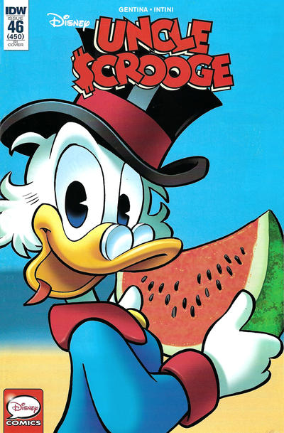 Cover for Uncle Scrooge (IDW, 2015 series) #46 [Retailer Incentive Cover - Giorgio Cavazzano]