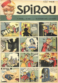 Cover Thumbnail for Spirou (Dupuis, 1947 series) #462