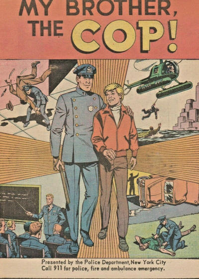 Cover for My Brother, the Cop (American Comics Group, 1971 series) 