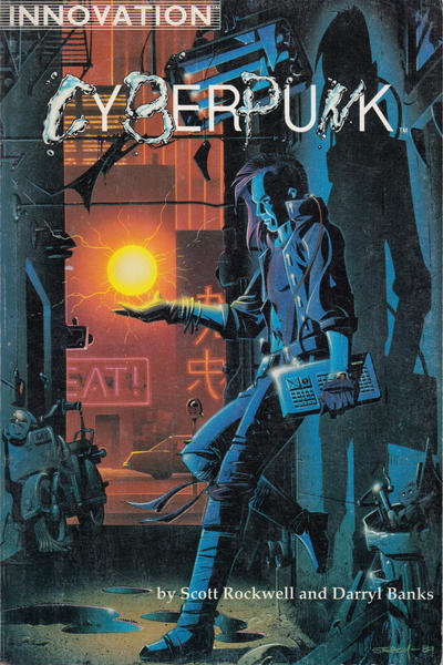 Cover for Cyberpunk Graphic Novel (Innovation, 1989 series) #1