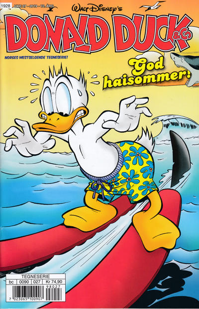 Cover for Donald Duck & Co (Hjemmet / Egmont, 1948 series) #27/2019