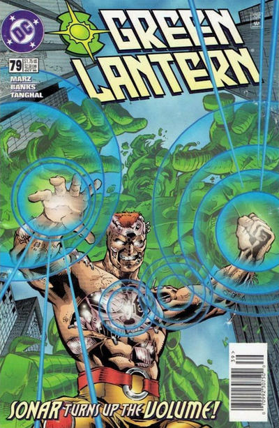 Cover for Green Lantern (DC, 1990 series) #79 [Newsstand]