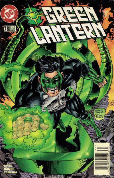 Cover for Green Lantern (DC, 1990 series) #78 [Newsstand]