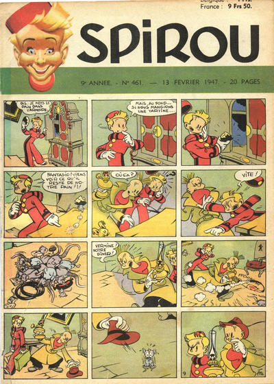 Cover for Spirou (Dupuis, 1947 series) #461