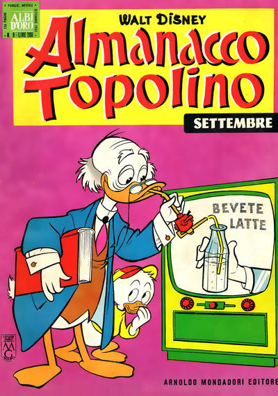 Cover for Almanacco Topolino (Mondadori, 1957 series) #69