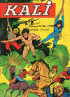Cover for Kali (Jeunesse et vacances, 1966 series) #36