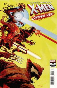 Cover Thumbnail for Uncanny X-Men (Marvel, 2019 series) #21 (643) [Declan Shalvey 'Carnage-Ized']