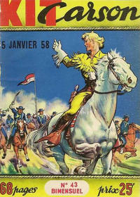 Cover Thumbnail for Kit Carson (Impéria, 1956 series) #43