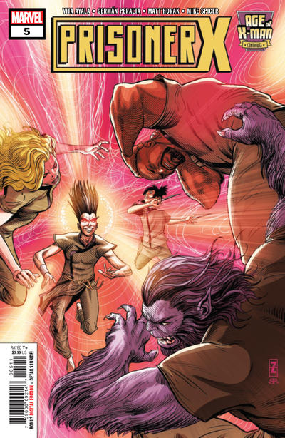 Cover for Age of X-Man: Prisoner X (Marvel, 2019 series) #5