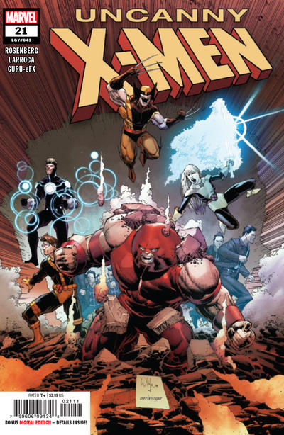 Cover for Uncanny X-Men (Marvel, 2019 series) #21 (643)