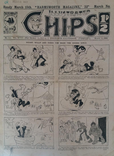 Cover for Illustrated Chips (Amalgamated Press, 1890 series) #445