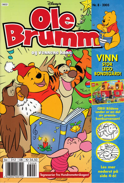 Cover for Ole Brumm (Hjemmet / Egmont, 1981 series) #8/2005