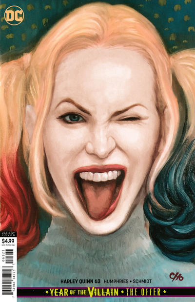 Cover for Harley Quinn (DC, 2016 series) #63 [Frank Cho Cardstock Variant Cover]
