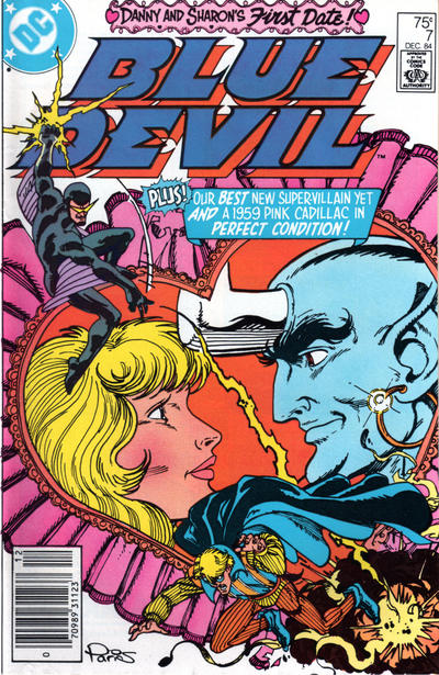 Cover for Blue Devil (DC, 1984 series) #7 [Newsstand]