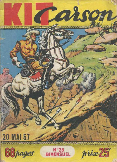 Cover for Kit Carson (Impéria, 1956 series) #28