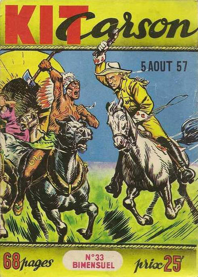 Cover for Kit Carson (Impéria, 1956 series) #33