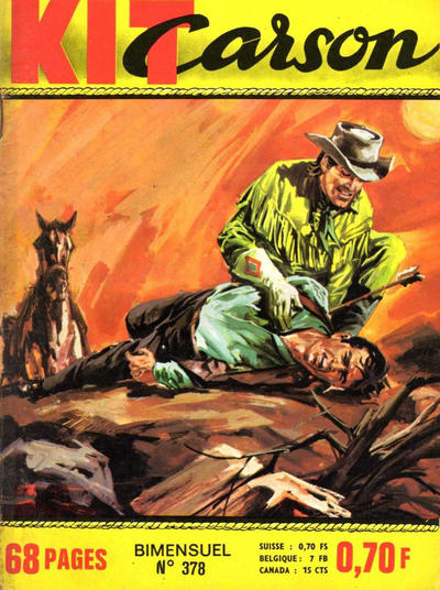 Cover for Kit Carson (Impéria, 1956 series) #378