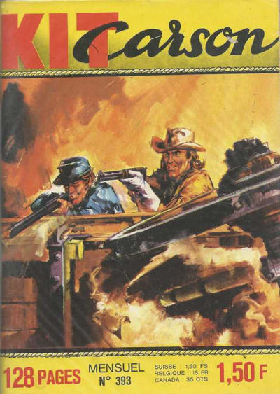 Cover for Kit Carson (Impéria, 1956 series) #393