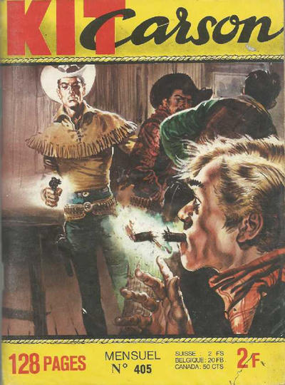 Cover for Kit Carson (Impéria, 1956 series) #405