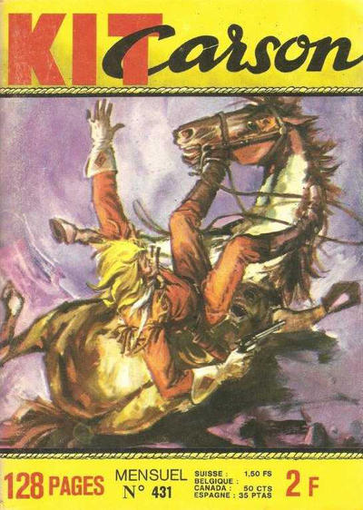 Cover for Kit Carson (Impéria, 1956 series) #431