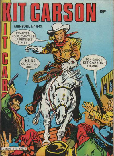 Cover for Kit Carson (Impéria, 1956 series) #543