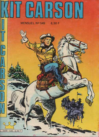 Cover for Kit Carson (Impéria, 1956 series) #549