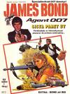 Cover for James Bond [album] (Semic, 1983 series) #[1986] - Sista paret ut