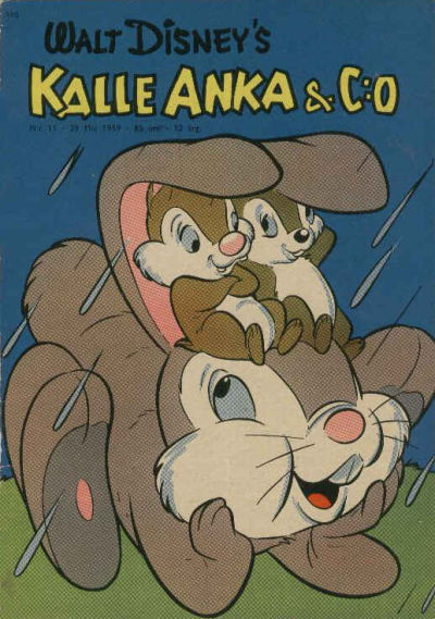 Cover for Kalle Anka & C:o (Hemmets Journal, 1957 series) #11/1959