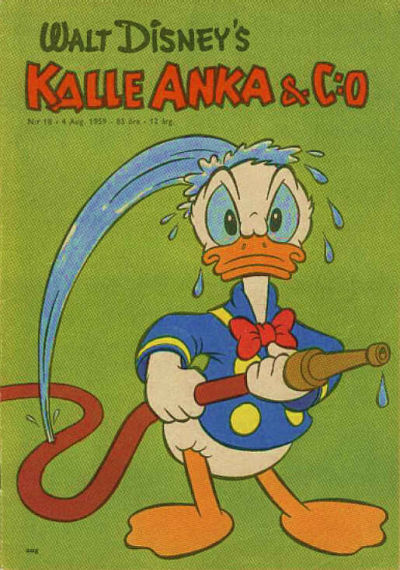 Cover for Kalle Anka & C:o (Hemmets Journal, 1957 series) #18/1959