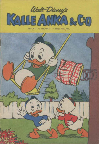 Cover for Kalle Anka & C:o (Hemmets Journal, 1957 series) #20/1962