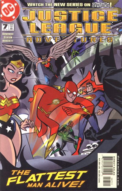 Cover for Justice League Adventures (DC, 2002 series) #7 [Direct Sales]