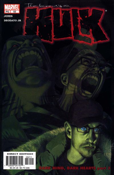 Cover for Incredible Hulk (Marvel, 2000 series) #52 [Direct Edition]