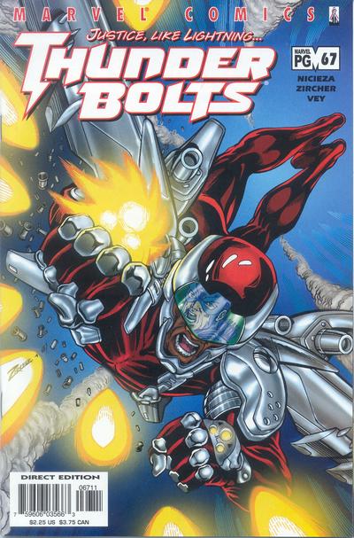 Cover for Thunderbolts (Marvel, 1997 series) #67